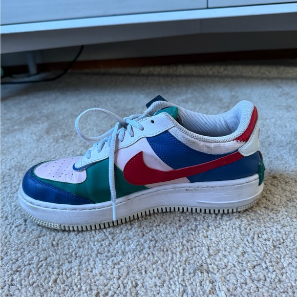 Nike Airforce 1 Low Shadow. Mystic Navy. SIZE 10.5 women’s - Picture 3 of 6